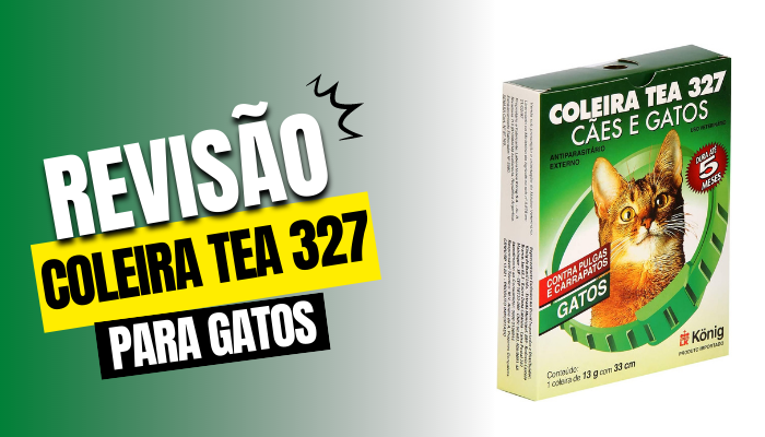 Coleira Tea 327 Gatos
